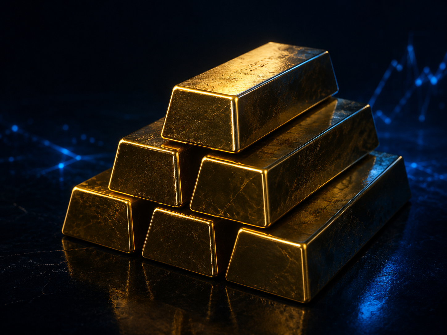 Gold bullion bars